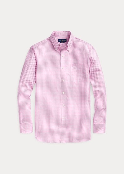 Camisa Polo Ralph Lauren Classic Fit Gingham Homem 65390-UZCP